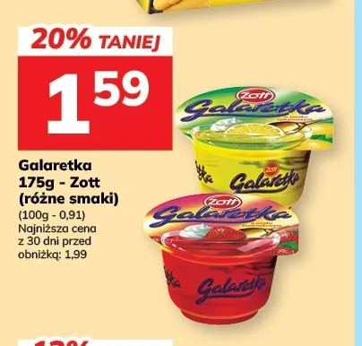 Galaretka Zott promocja w Hitpol