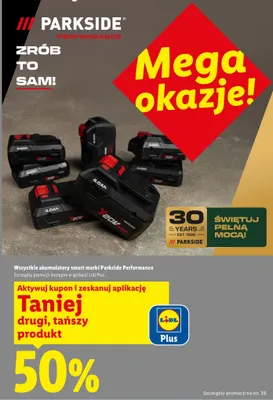 Akumulatory smart Parkside Performance promocja w Lidl