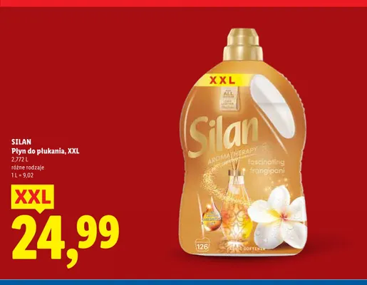 Płyn do płukania Silan XXL promocja w Lidl