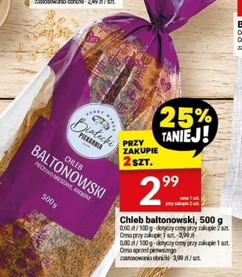 Chleb baltonowski promocja w Twój Market