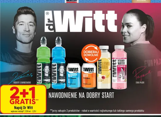 Napój Dr Witt promocja w POLOmarket