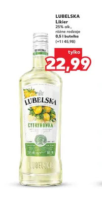 Likier Lubelska promocja w Kaufland