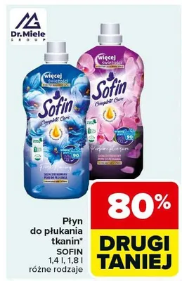 Płyn do płukania tkanin Complete Care Sofin promocja w Carrefour Market
