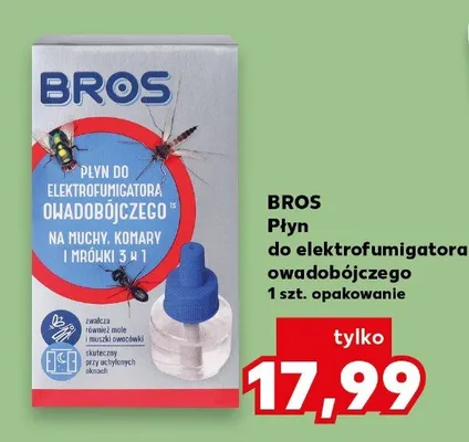 Płyn do elektrofumigatora owadobójczego promocja w Kaufland