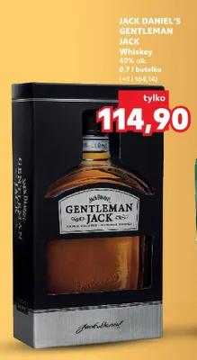 Whiskey Jack Daniel's Gentleman Jack promocja w Kaufland