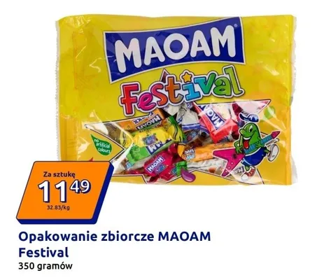 Żelki Opakowanie zbiorcze Festival Maoam promocja
