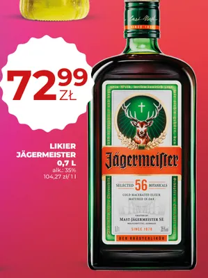 Likier Jägermeister promocja w Duży Ben
