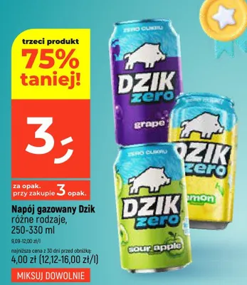 Napój gazowany różne rodzaje promocja w Dealz