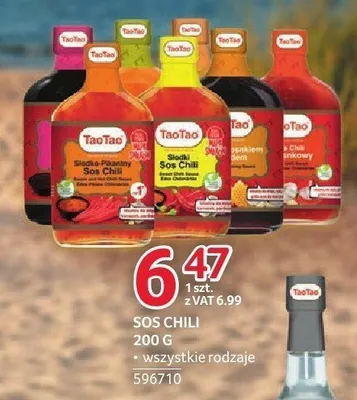 Sos chili słodki TaoTao promocja w Selgros