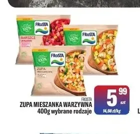 Zupa mieszanka warzywna Frosta promocja w Tomi Markt