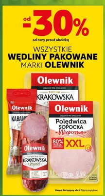 Wędliny pakowane Polędwica sopocka wieprzowa promocja w Kaufland