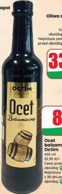 Ocet balsamiczny Octim promocja w Dino