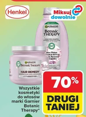 Wszystkie kosmetyki do włosów marki Garnier Botanic Therapy promocja w Carrefour