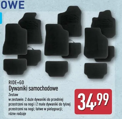 Dywaniki samochodowe promocja w Aldi