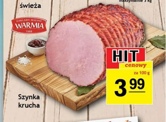 Szynka krucha Warmia promocja w Gram Market