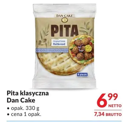 Pita klasyczna Dan Cake promocja w Makro