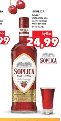 Likier Soplica Malinowa promocja w Kaufland