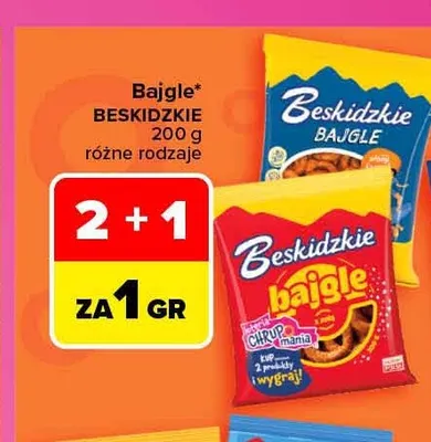 Bajgle Beskidzkie promocja w Carrefour
