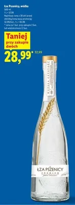 Wódka Łza Pszenicy promocja w Lidl