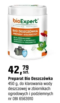 Preparat Bio Deszczówka promocja w OBI
