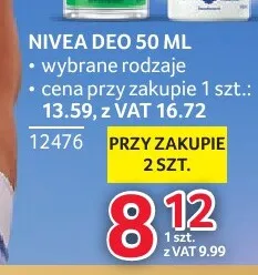 Dezodorant roll-on Nivea Men Fresh Sensation promocja w Selgros