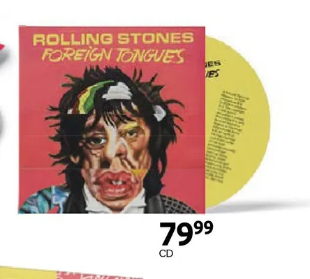 Płyta CD The Rolling Stones Foreign Tongues promocja w Empik