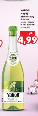 Napój alkoholowy Yaboll promocja w Kaufland