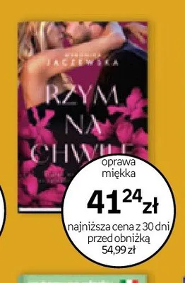 Książka Rzym na chwilę oprawa miękka promocja w Empik