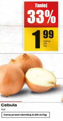 Cebula czerwona promocja w Supeco