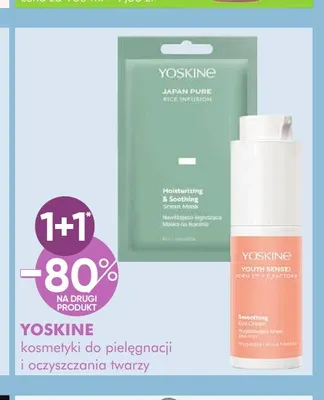 Kosmetyki do pielęgnacji i oczyszczania twarzy Yoskine promocja w Super-Pharm