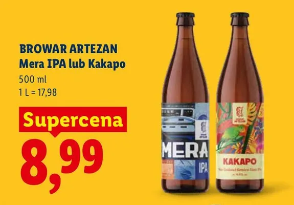 Piwo kraftowe Kakapo promocja w Lidl
