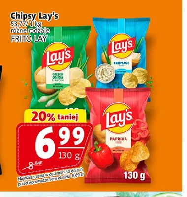 Chipsy Lay's promocja w Prim Market