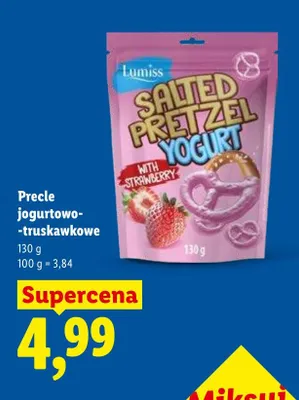 Precle Lumiss jogurtowo-truskawkowe promocja w Lidl