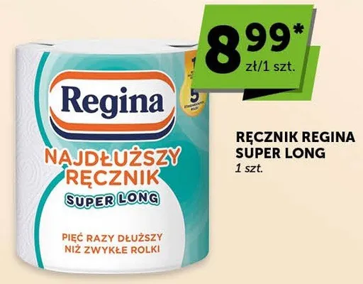 Ręcznik papierowy Regina Super Long promocja w Groszek
