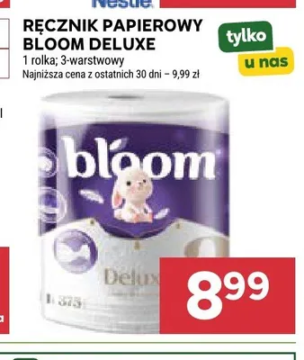 Ręcznik papierowy Bloom Deluxe promocja w Stokrotka