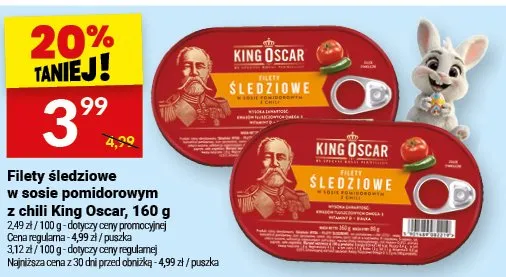 Filety śledziowe w sosie pomidorowym promocja w Twój Market