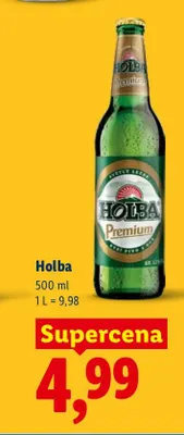 Piwo Holba promocja w Lidl