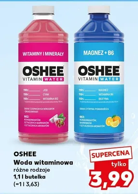 Woda witaminowa różne rodzaje promocja w Kaufland