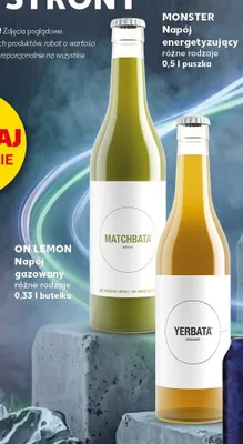 Napój gazowany ON LEMON promocja w Kaufland