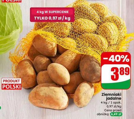 Kapusta biała promocja w Dino