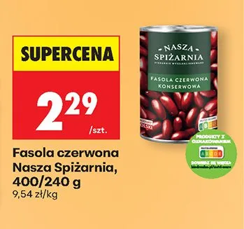 Fasola czerwona promocja w Biedronka