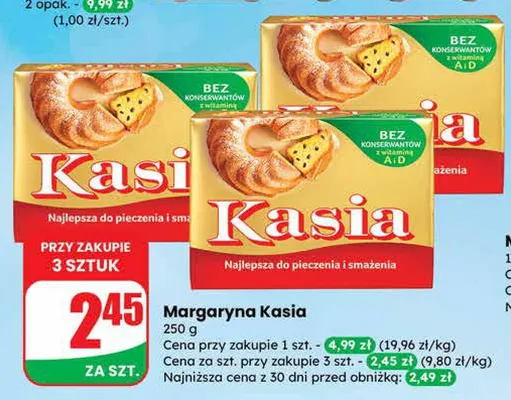 Margaryna do pieczenia i smażenia promocja w Dino
