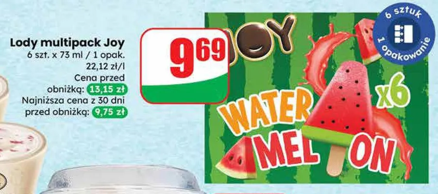 Lody multipack promocja w Dino