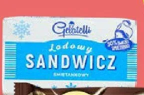Lody Lodowy Sandwicz Gelatelli promocja w Lidl