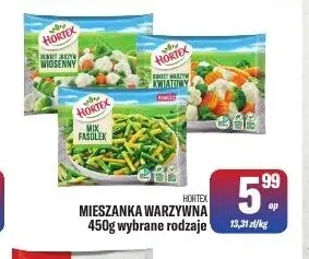 Mieszanka warzywna Hortex promocja w Tomi Markt