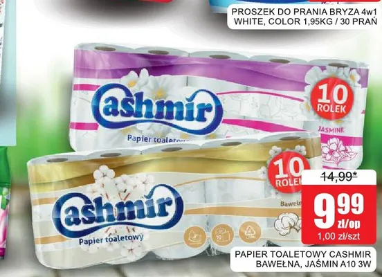 Papier toaletowy Cashmir promocja w Bingo