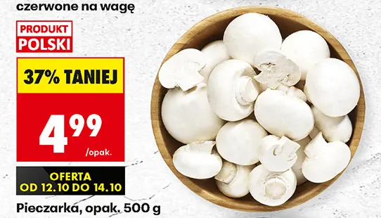 Pieczarka promocja w Biedronka
