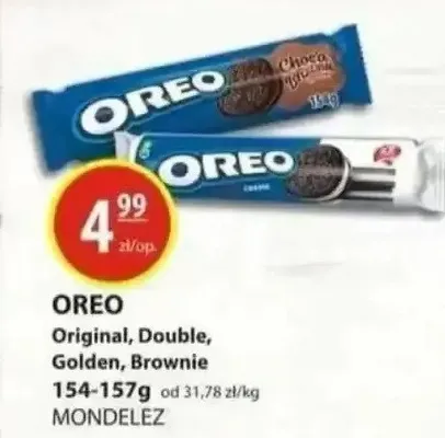 Ciastka Original, Double, Golden, Brownie promocja w Zielony Koszyk