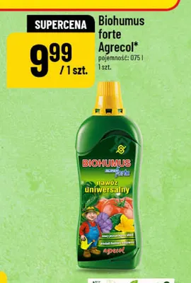 Nawóz uniwersalny Biohumus Super Forte Agrecol promocja w POLOmarket