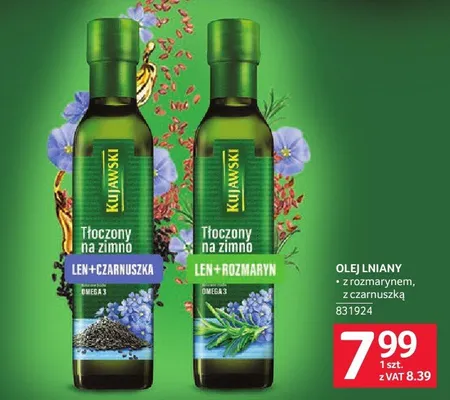 Olej lniany Kujawski promocja w Selgros